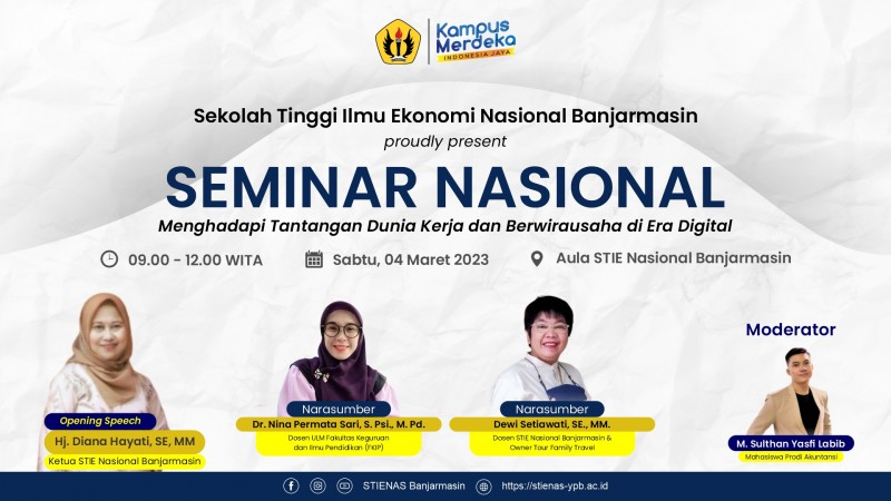 Seminar Nasional "menghadapi Tantangan Dunia Kerja Dan Berwirausaha Di ...