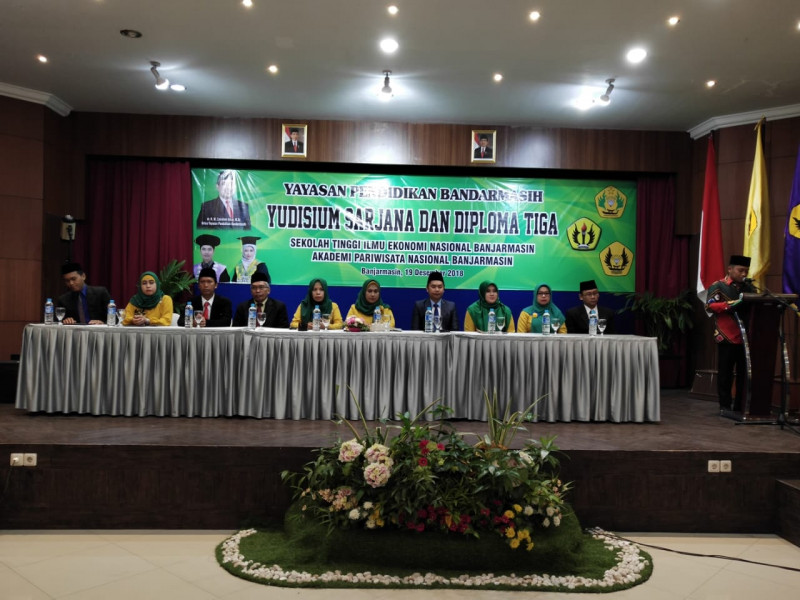 Yudisium Sarjana STIE Nasional Banjarmasin