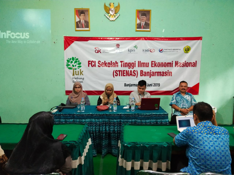 Forum Calon Investor STIENAS Banjarmasin